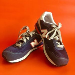 FINAL New Balance 515 Classic Boy Sneakers Little Kid 1.5W Navy Back to School